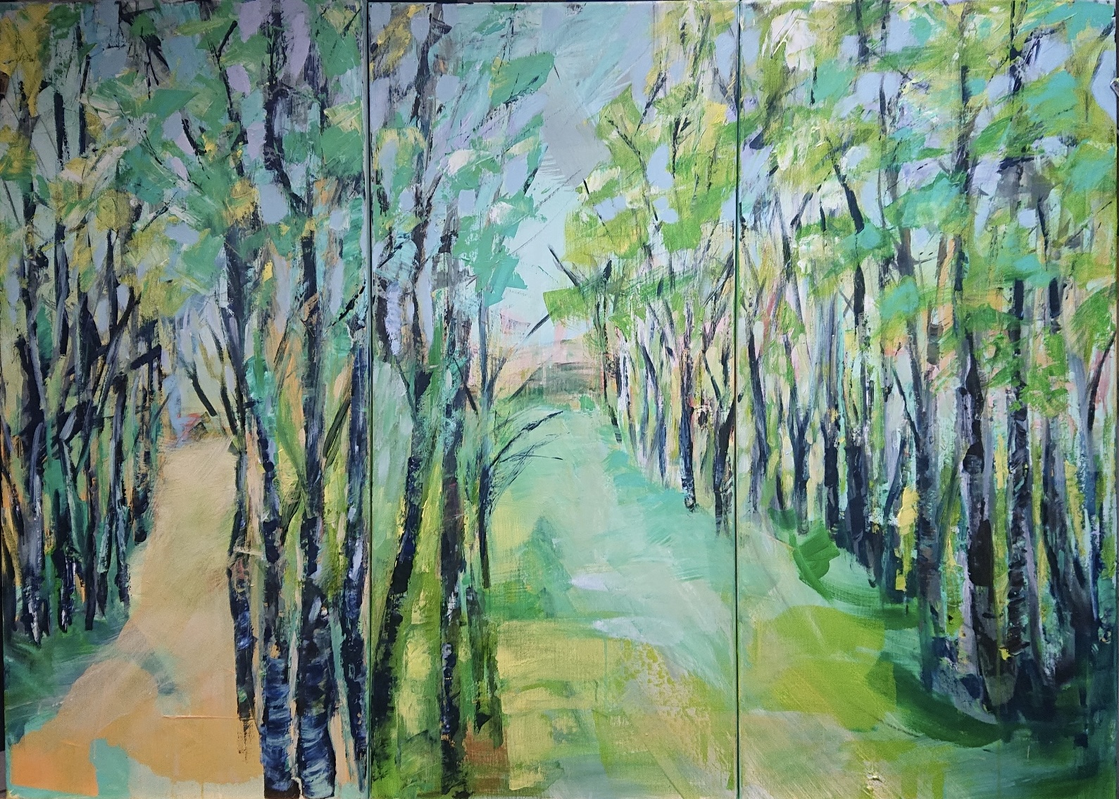 Bild von Franziska Morgner-Fanderl - Lichter Wald